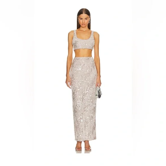 Michael Costello Marlene Maxi Skirt Size XS - Picture 3 of 6